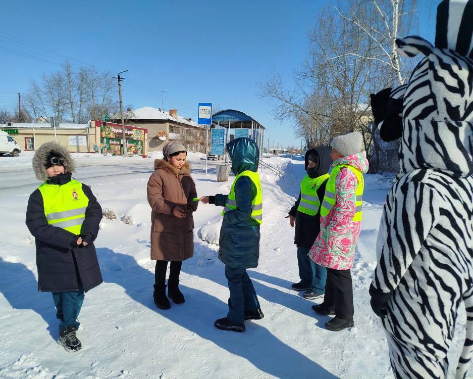 В Татарске полицейские провели профилактическую акцию по безопасности пешеходов В Татарске полицейские провели профилактическую акцию по безопасности пешеходов