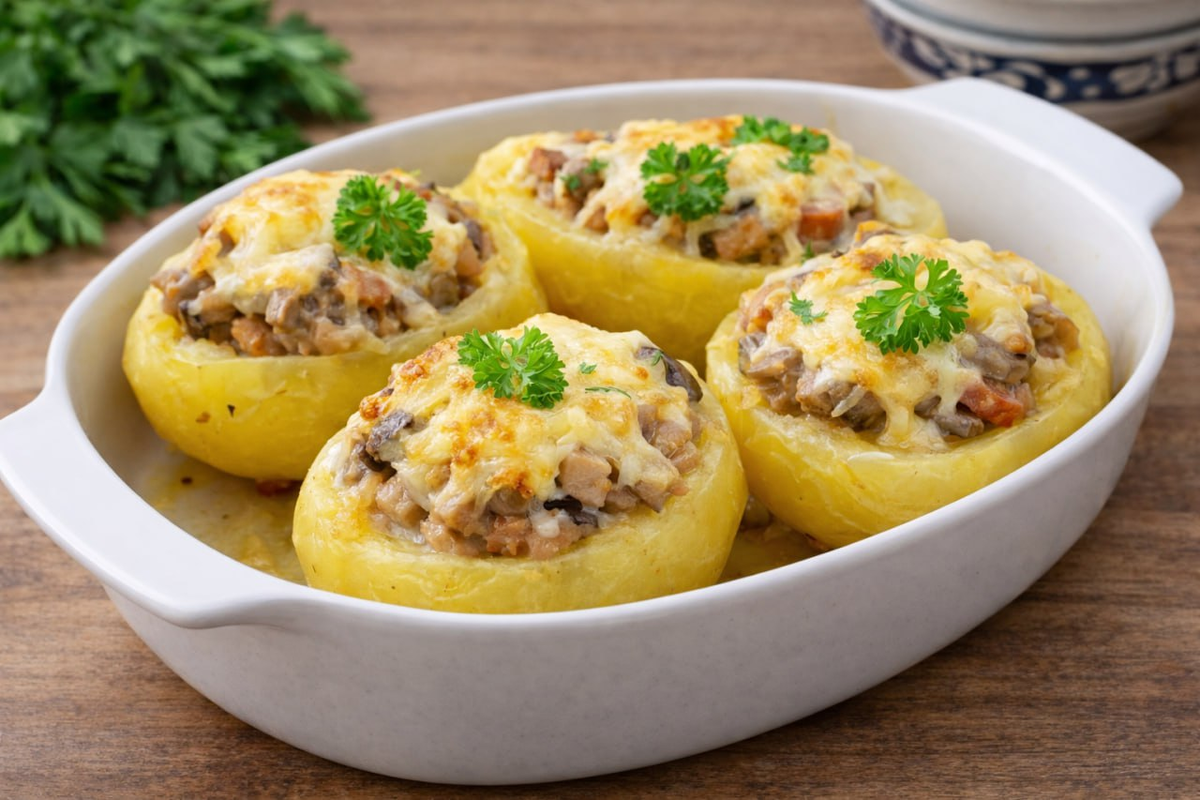 Как приготовить жульен в картофеле: домашний уют на праздничном столе