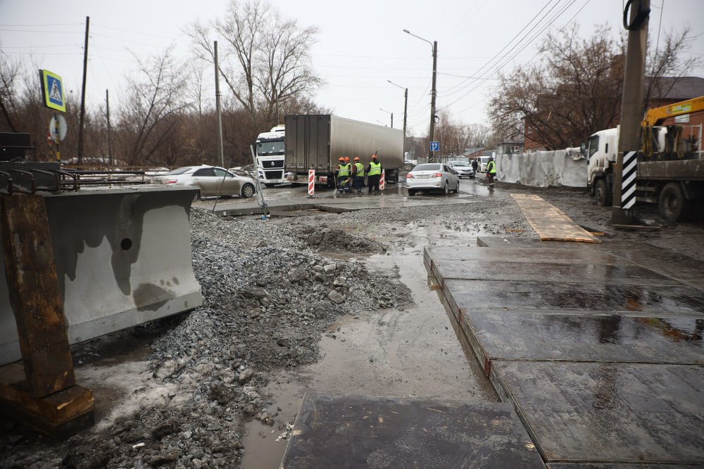 Как строят мост через Тулу в Новосибирске Как строят мост через Тулу в Новосибирске