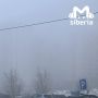 Утро перед сильным потеплением получилось туманным в Новосибирске