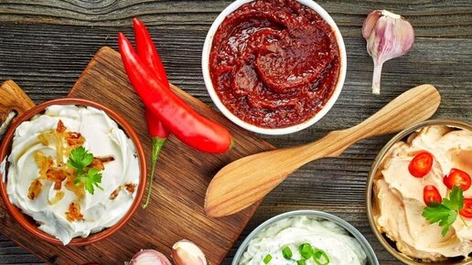 Вкусные соусы для домашней кухни: томатный, соевый и сливочный
