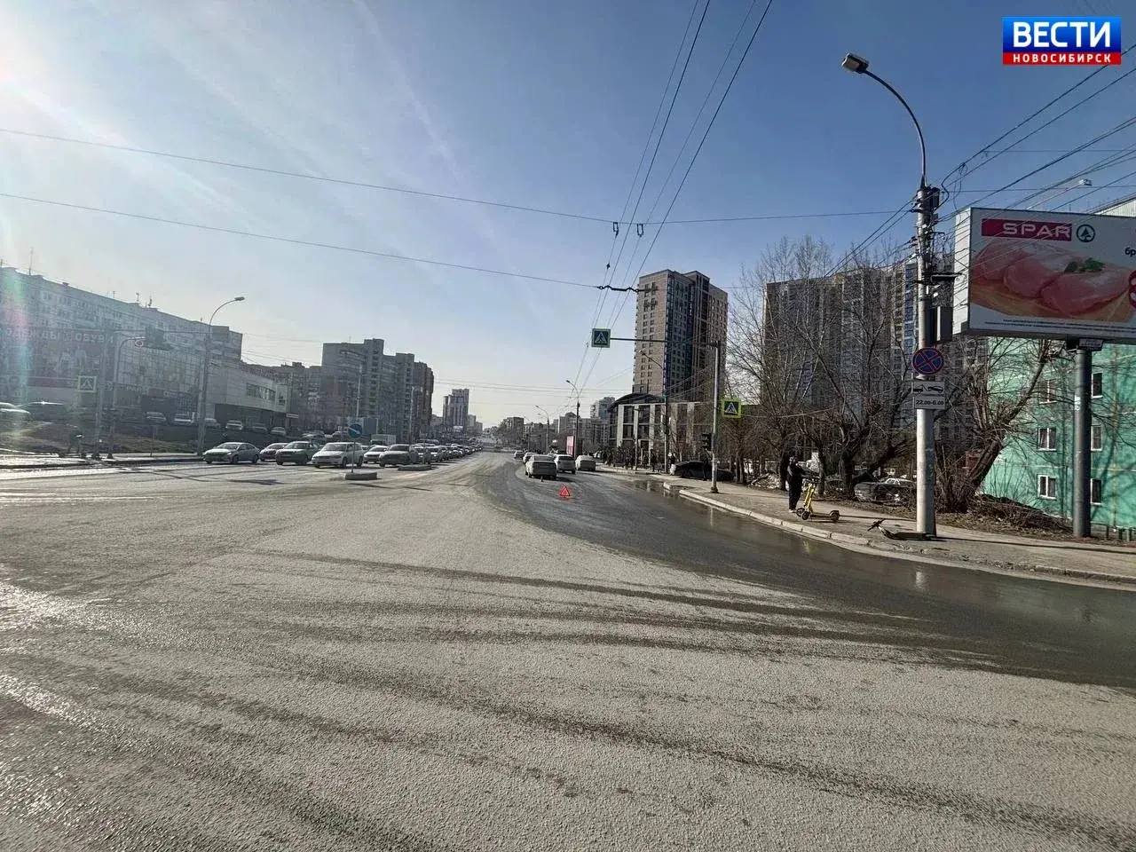 Сбила ребёнка на электросамокате