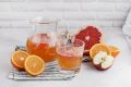 Свежесть лета: как приготовить вкусный лимонад из апельсинов и грейпфрутов