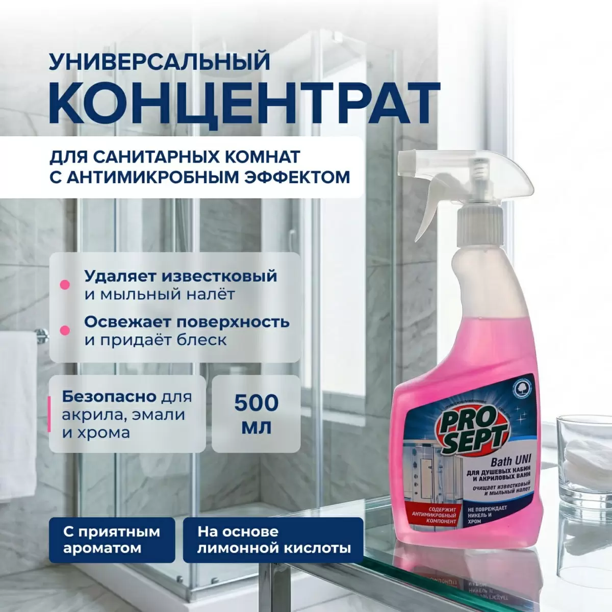 Простые решения для чистоты: новые средства от бренда «PROSEPT»