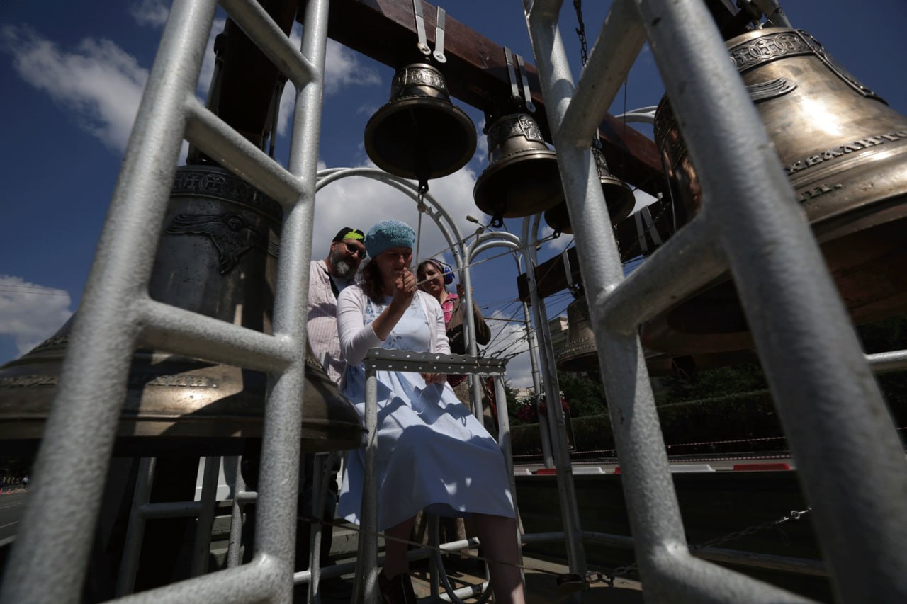 Пасхальная звонница проедет 12 апреля по Новосибирску