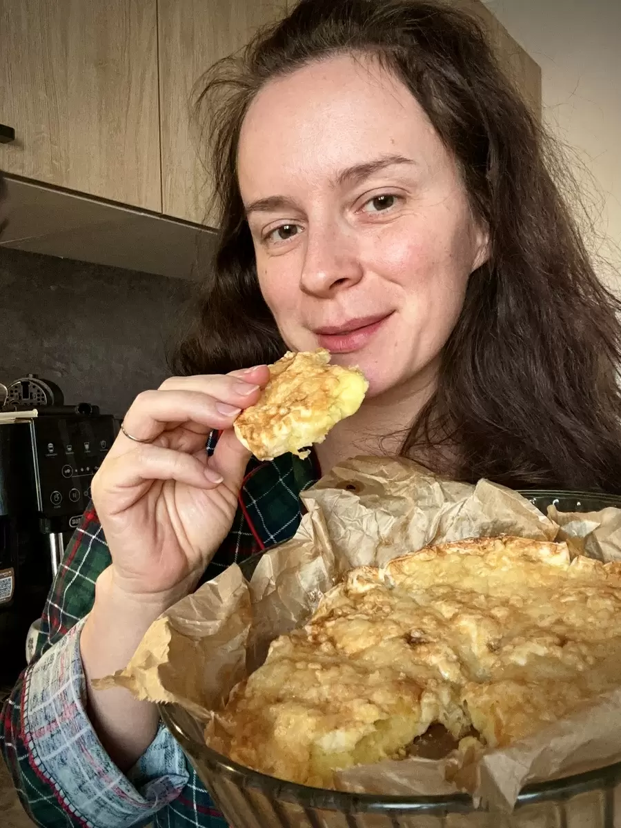 Простой пирог с картофелем и сыром из лаваша для уютного вечера