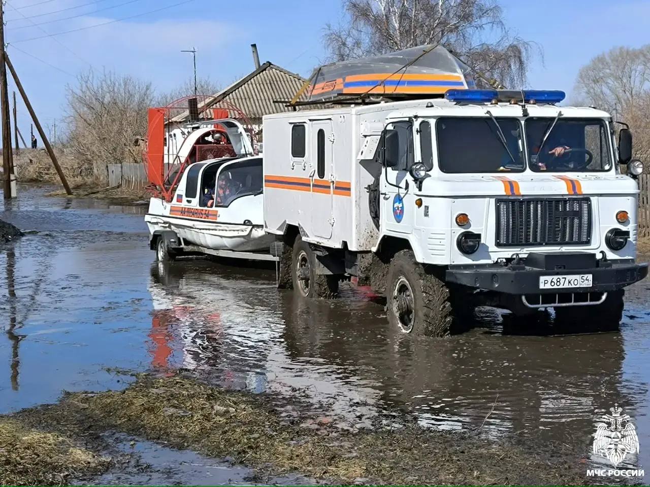 Паводок в Новосибирской области: последние данные