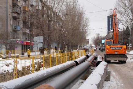 Новосибирские энергетики заменили более 6 км теплосетей