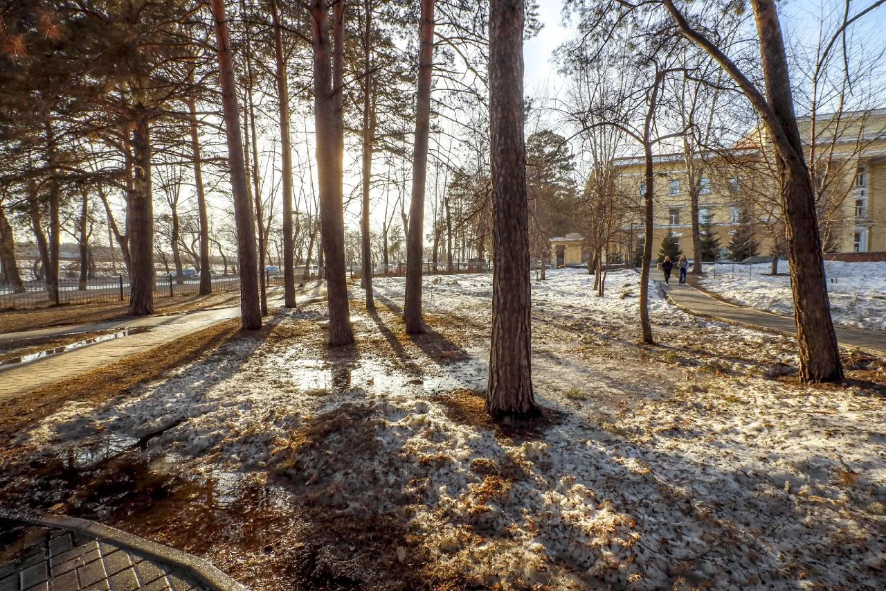 Весна опять немного капризничает