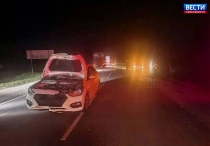 ����������� ���. 29 ������ � 21:15 �� ������ ������������ � ����� � �������� (122-� ��) �������� Hyundai Solaris ���� ��������