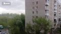 Новосибирск накрыло мощным ливнем с грозой