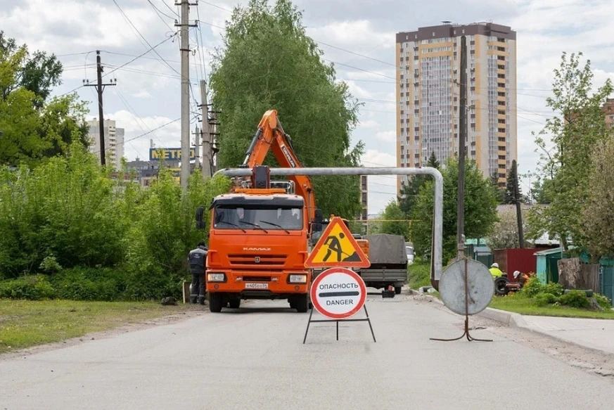 В Новосибирске введут ограничения дорожного движения в связи с ремонтом теплосетей