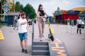 На Михайловской набережной научат правильно ездить на электросамокатах