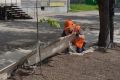 Новый газон посадили на Богдашке: трава взойдёт к середине июня