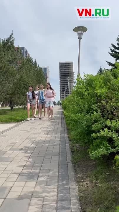 Лето вступило в права: Новосибирск греется под +30