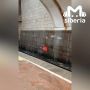 Станцию метро "Площадь Ленина" топит водой в Новосибирске