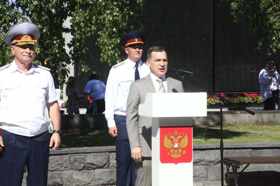 Максим Кудрявцев: На Монументе Славы приняли присягу новые сотрудники Федеральной службы исполнения наказаний Максим Кудрявцев: На Монументе Славы приняли присягу новые сотрудники Федеральной службы исполнения наказаний
