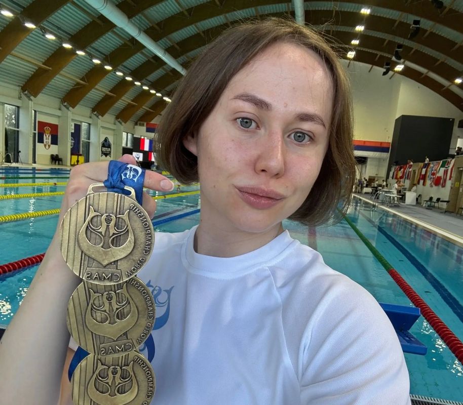 Новосибирская спортсменка взяла золото чемпионата мира по фридайвингу