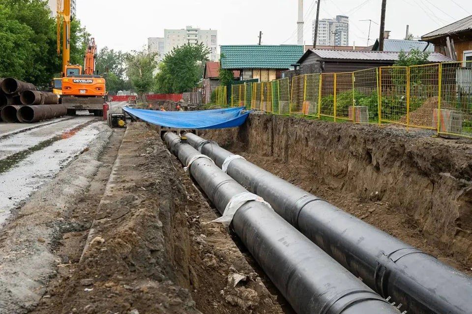 В Новосибирске продолжаются масштабные работы по подготовке к отопительному сезону