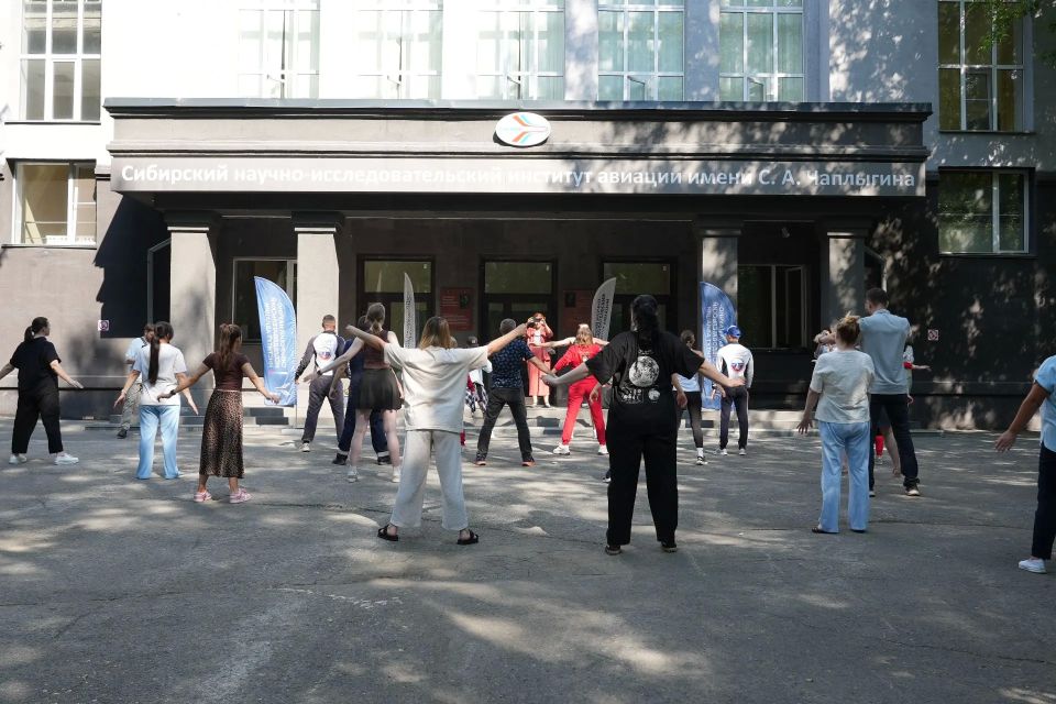 Акция «Здоровье для каждого» прошла в СибНИА имени Чаплыгина Акция «Здоровье для каждого» прошла в СибНИА имени Чаплыгина