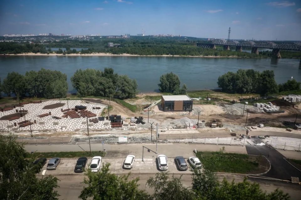 Терраса вместо гаражей: что уже сделали в парке «Чемской берег»