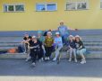 Элегантность в поступках: участницы студии стиля навели порядок у мемориальной стелы Александра Аксёнова