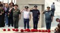 Сегодня в Новосибирске прошла церемония возложения цветов и венков к Вечному огню на Мемориальном ансамбле «Монумент Славы» в День памяти и скорби - день начала Великой Отечественной войны