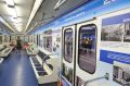 Поезд-музей к 90-летию ГАИ запустили в метро Новосибирска