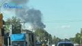 Столб черного дыма заметили на улице Жуковского
