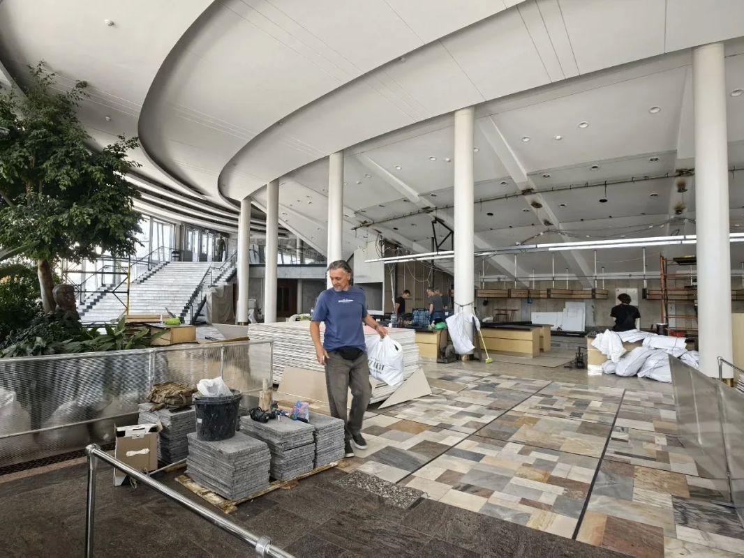 Ремонт театра «Глобус» почти завершён Ремонт театра «Глобус» почти завершён