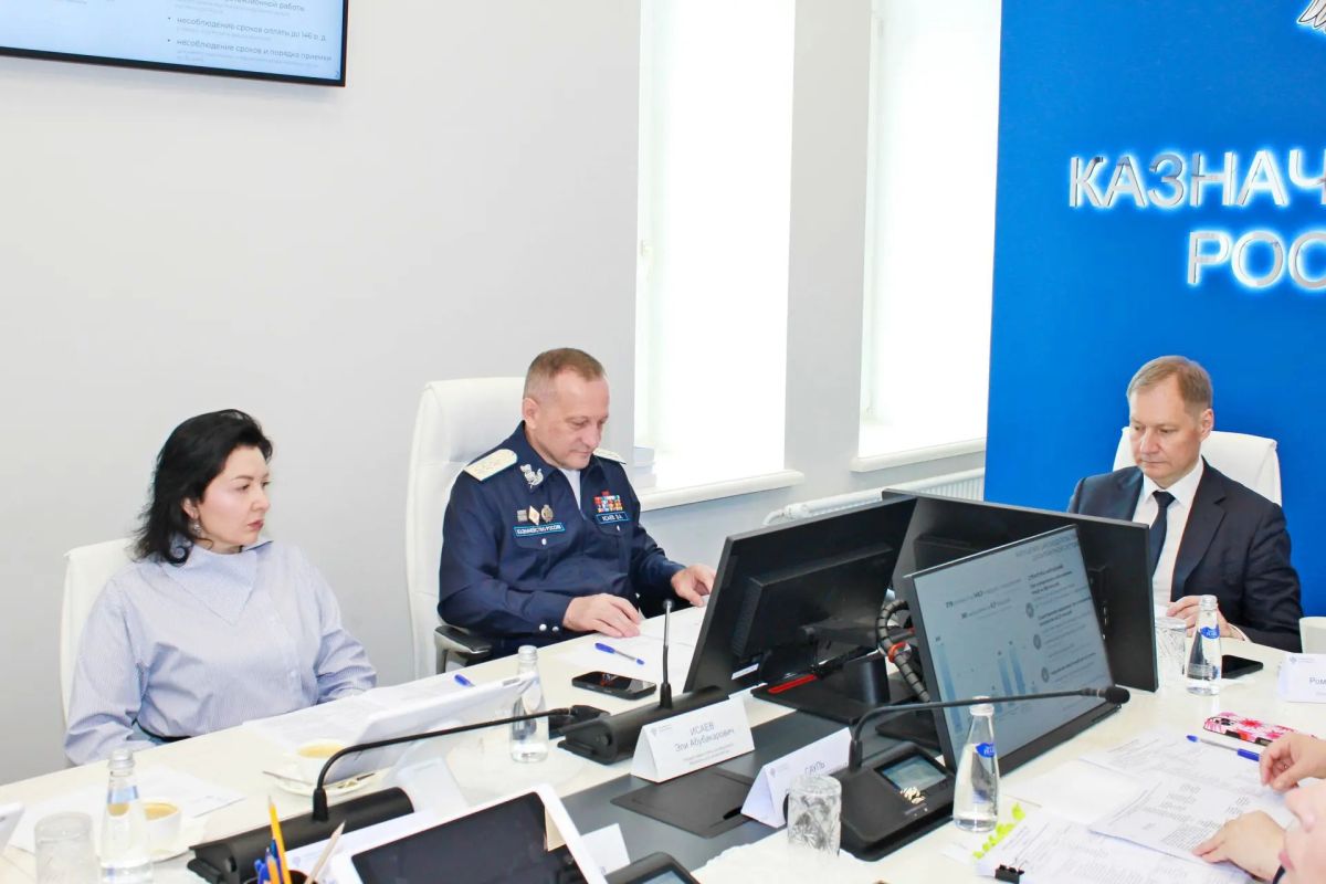 Руководитель Казначейства России Роман Артюхин провел заседание Контрольной комиссии Федерального казначейства Руководитель Казначейства России Роман Артюхин провел заседание Контрольной комиссии Федерального казначейства
