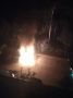 Во дворе на Кропоткина ночью загорелись автомобили