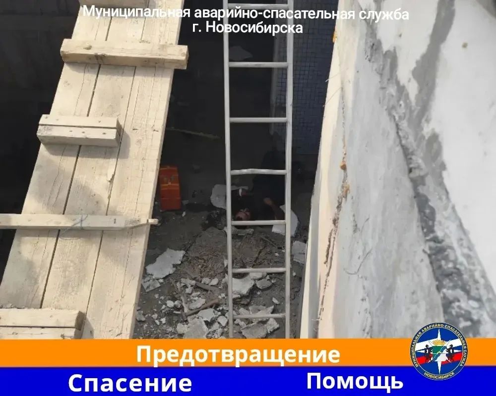 Новосибирец упал на цокольный этаж здания в СНТ «Пенсионер»