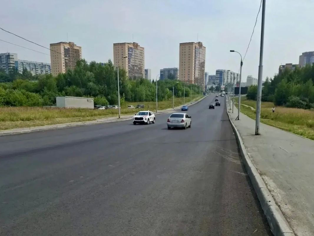 В Новосибирске завершили ремонт на улице Волочаевской