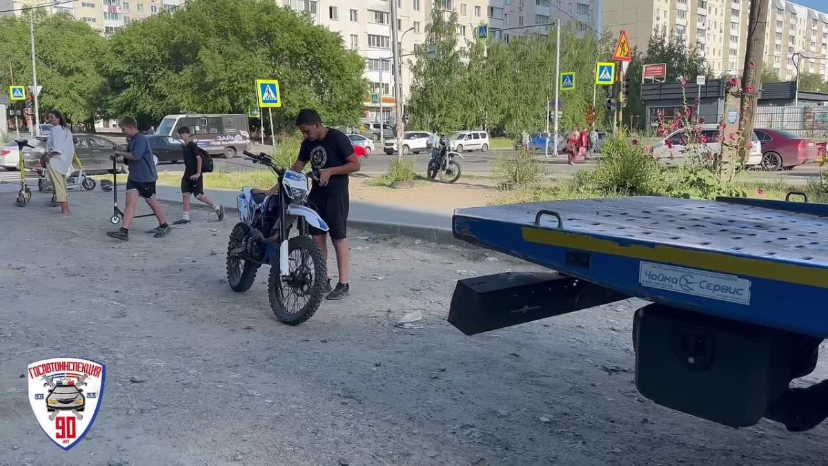 В Новосибирске прошли рейдовые мероприятия, направленные на выявление и пресечение фактов управления несовершеннолетними мототехникой