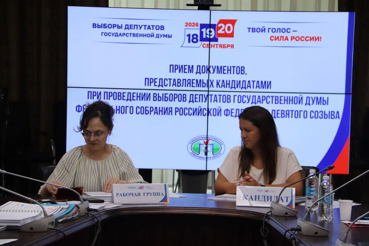 Выборы-2026: продолжается представление документов о выдвижении Выборы-2026: продолжается представление документов о выдвижении