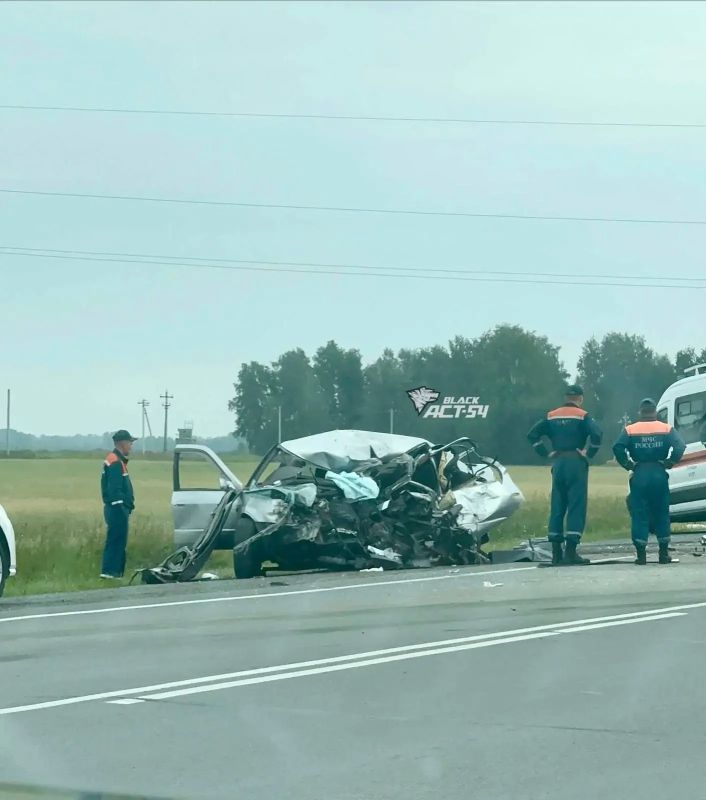 Смертельное ДТП. Авария произошла сегодня, 19 июля, в 8:20 на 12-м километре Северного обхода в Коченёвском районе