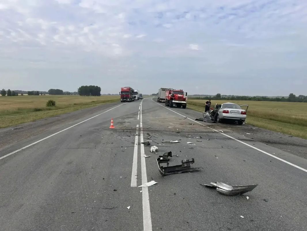 Смертельная авария произошла под Новосибирском Смертельная авария произошла под Новосибирском