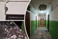 В Новосибирске в аварийном общежитии рухнул потолок