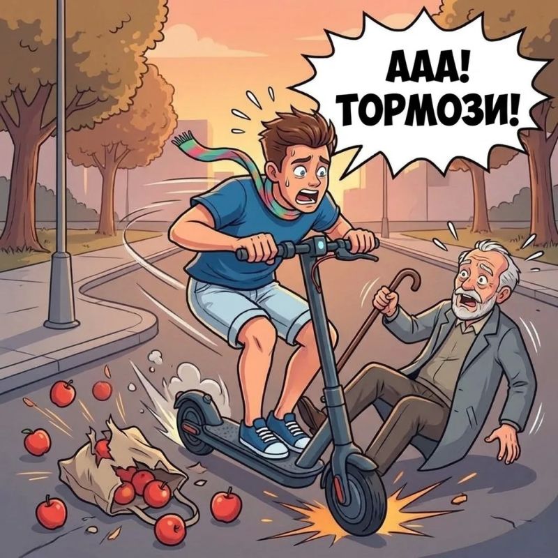 Что делать, если вас сбил самокатчик или вы стали свидетелем такой аварии? Что делать, если вас сбил самокатчик или вы стали свидетелем такой аварии?