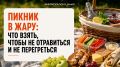 Как организовать пикник в жару: полезные советы и предупреждения