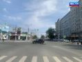 В Октябрьском районе Новосибирска автомобиль сбил велосипедиста