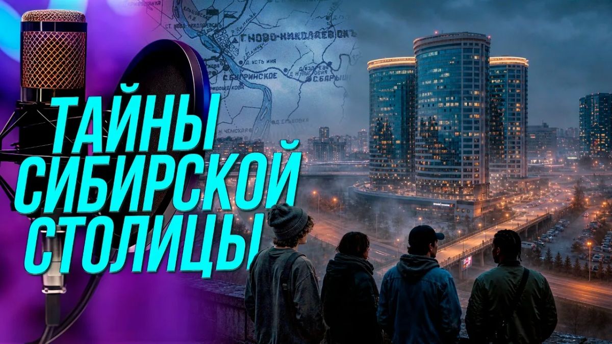 В новом выпуске подкаста «Со смыслом» раскроем тайны Новосибирска — от древних стоянок до городских мифов!