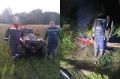 Застрял в грязи и заблудился в лесу