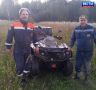 В Маслянинском районе Новосибирской области в районе населённого пункта Верх-Ики случилось приключение не по плану: мужчина на квадроцикле застрял в грязи на Пихтовом гребне
