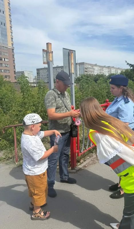 Новосибирской транспортной прокуратурой совместно с транспортной полицией Сибири проведены мероприятия по профилактике непроизводственного травматизма на железной дороге Новосибирской транспортной прокуратурой совместно с транспортной полицией Сибири проведены мероприятия по профилактике непроизводственного травматизма на железной дороге