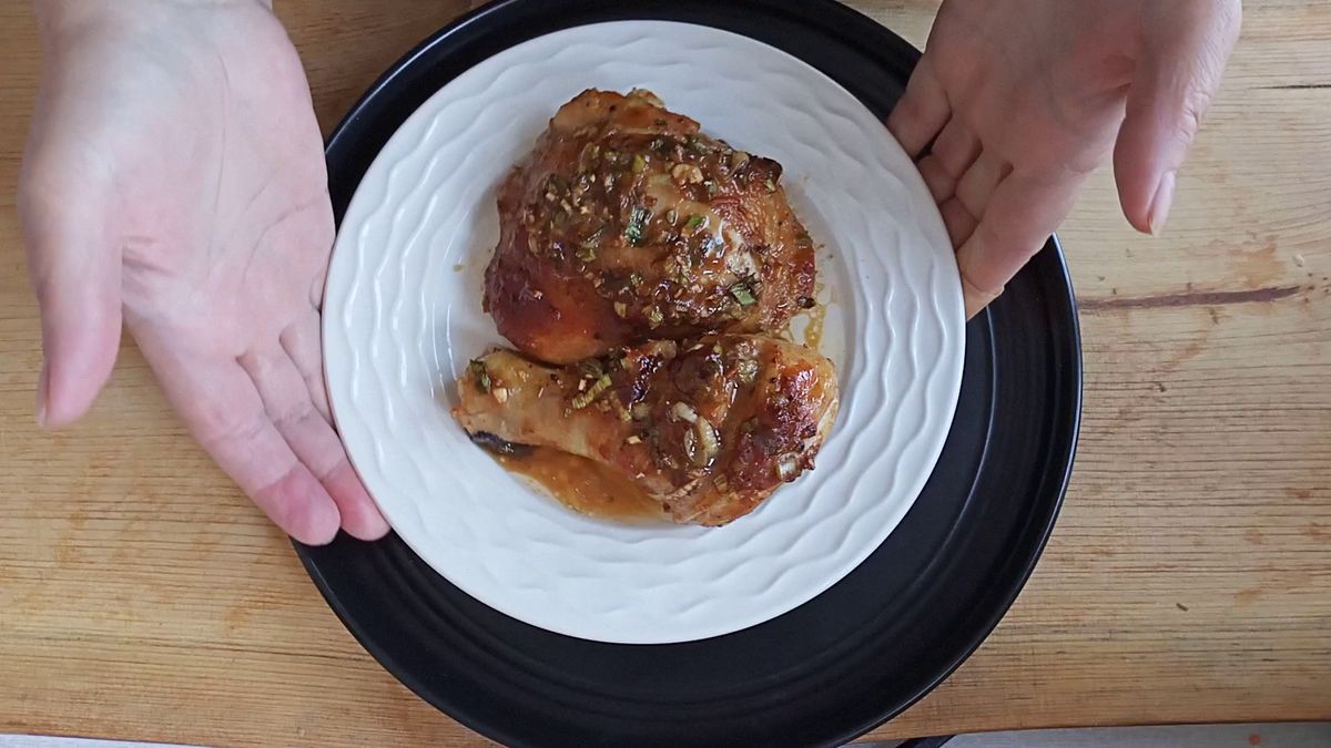 Нежные куриные окорочка в ароматном маринаде