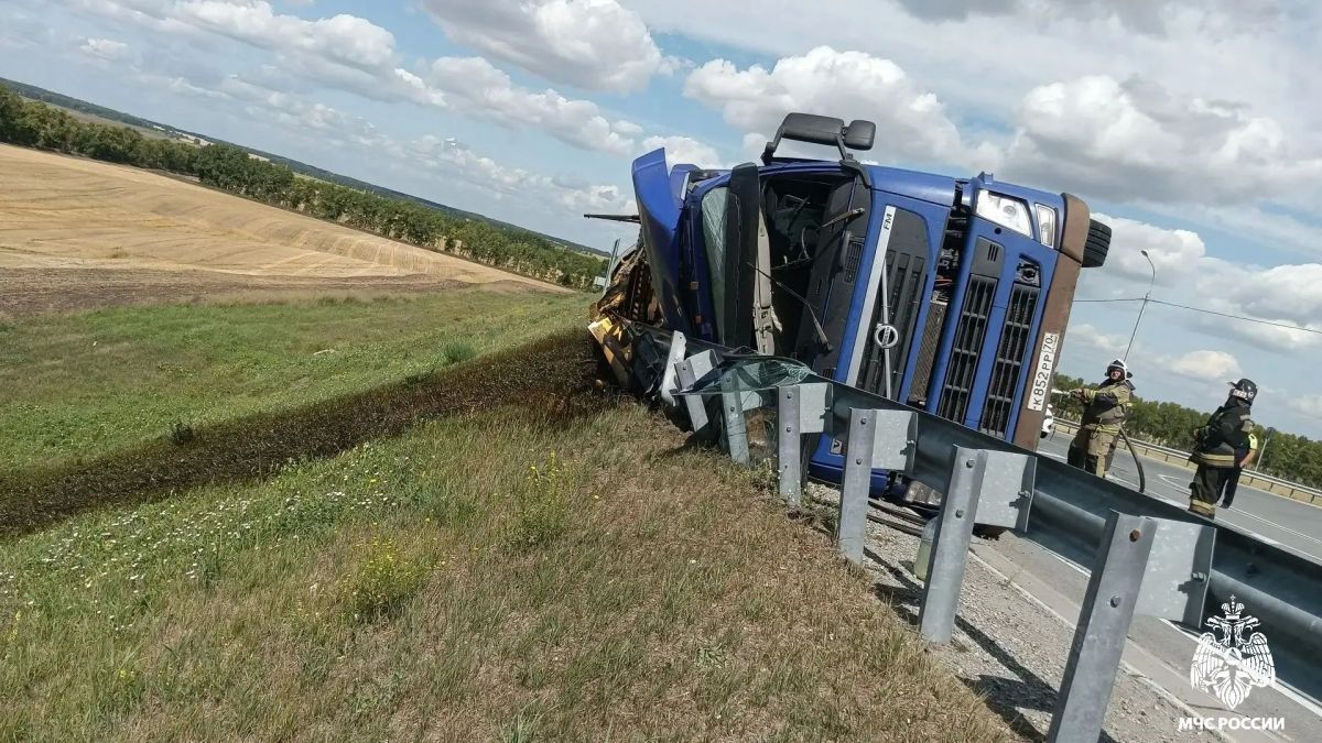 ДТП с бензовозом в Коченевском районе ДТП с бензовозом в Коченевском районе