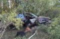 Под Новосибирском погиб пассажир «Мерседеса», опрокинувшегося в кювет