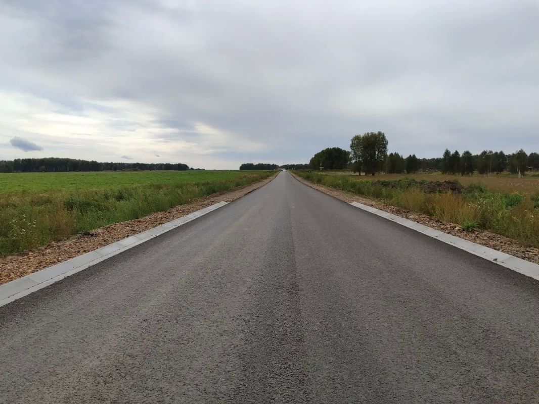 Реконструкция дороги около села Болтово в Сузунском районе на финишной прямой Реконструкция дороги около села Болтово в Сузунском районе на финишной прямой